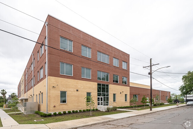 Walter L. Cohen High School mascot is a green hornet.