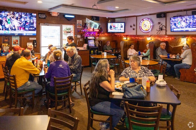 Locals flock to Shakespeare's Pub & Grill for homemade lunch and dinner, as well as drink specials.