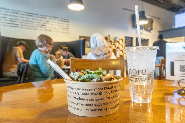 Streator's downtown area features a number of mostly family-owned restaurants.