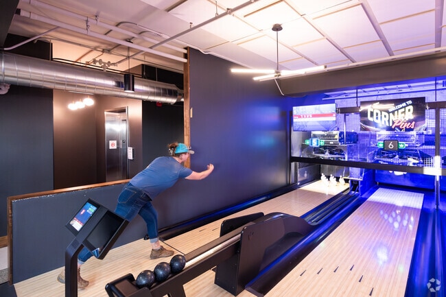 Come for a game of duck pin bowling at Corner Pins in Westgate.