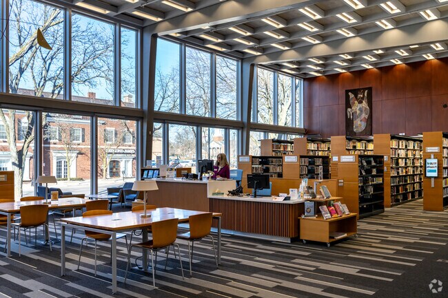 Grosse Pointe's Central Library was designed by legendary architect Marcel Breuer.