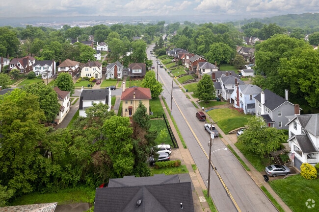 Aerial view of Pleasant Ridge