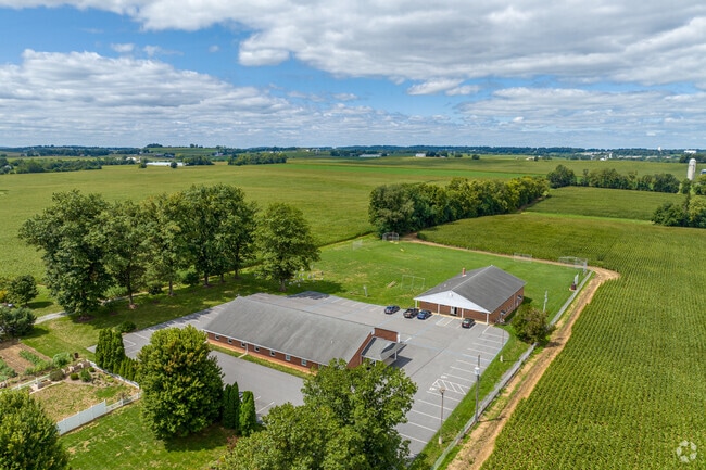 30 students are taught at Blue Rock Mennonite School.