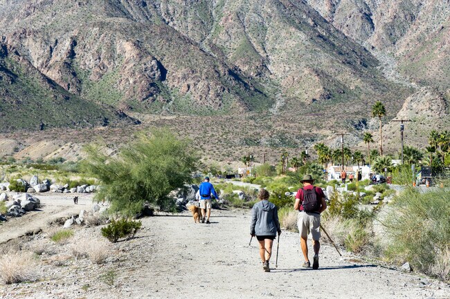 Take in the beautiful views while hiking at the Cove Trailhead in La Quinta.