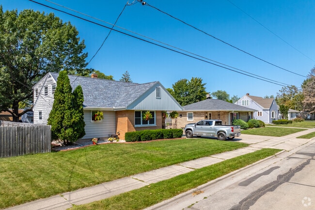 Smaller well maintained homes in the Oak Grove neighborhood.