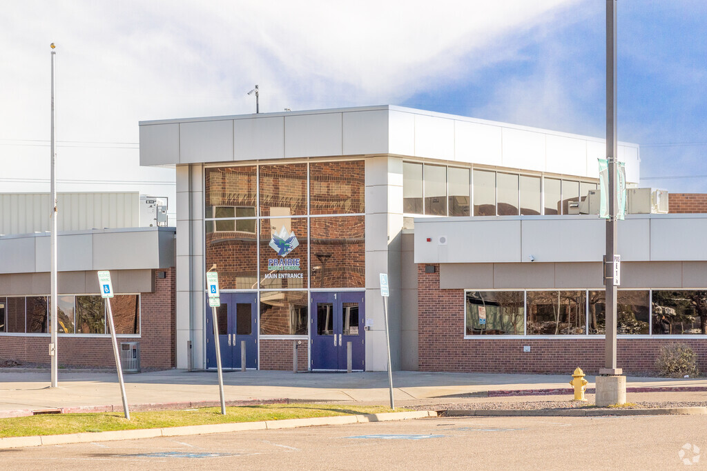 Prairie Middle School serves students in the Heather Gardens community.