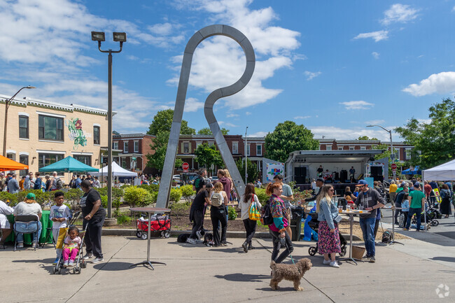 Remfest a popular street festival located in the heart of the Remington neighborhood.