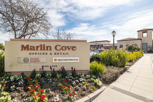 Marlin Cove in Marina Point offers a mix of office spaces and retail shops for residents.