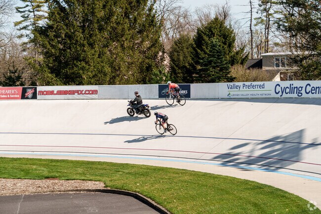 People come from all around to use the Valley Preferred Cycling Center near Breinigsville.