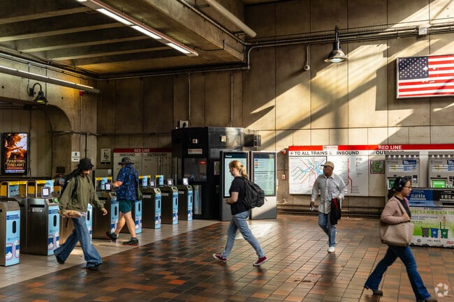 Porter Square station offers Baldwin residents easy access to transit.