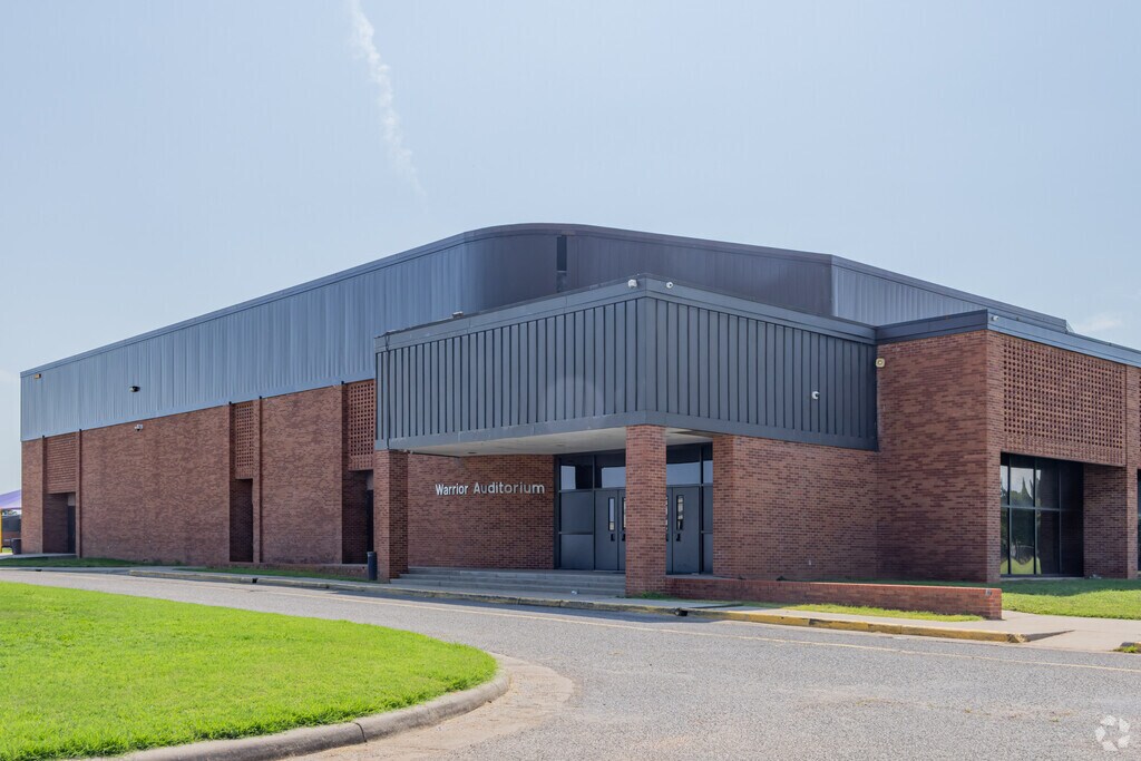 Students are taught a challenging curriculum at Anadarko High School.