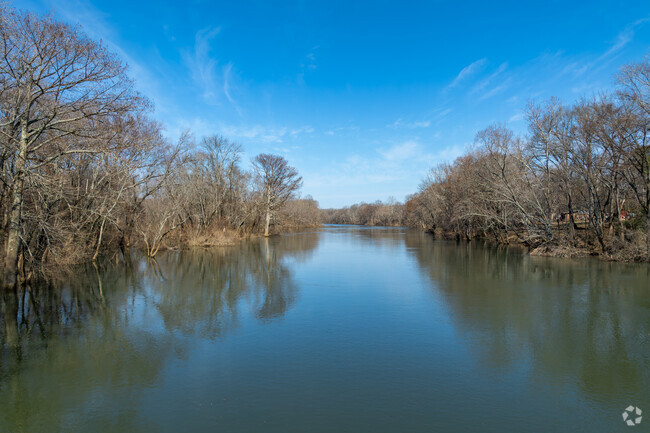 A section of the Little Red River flows through Searcy, a popular spot for trout fishing.