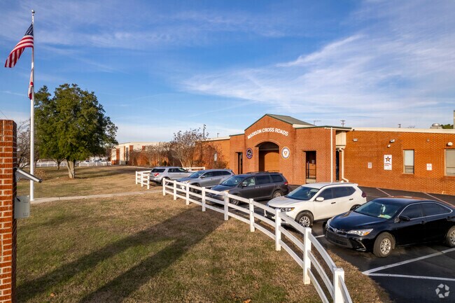 Maddison Cross Roads Elementary School is part of the Madison County Public School System.