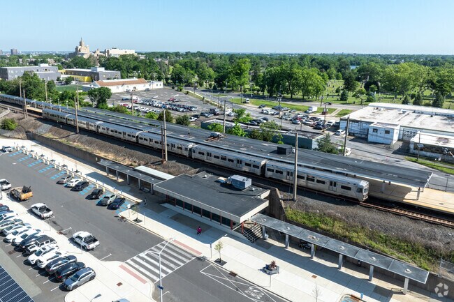 The PATCO Ferry Avenue Station is used by many Liberty Park residents to get around.