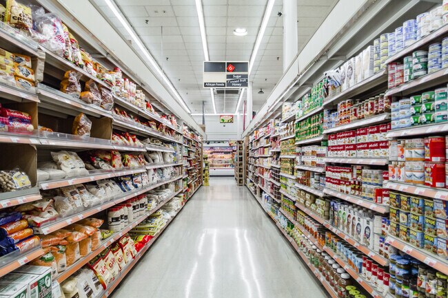 Many Hermitage Park locals choose Lotte Plaza Market for their international ingredient needs.