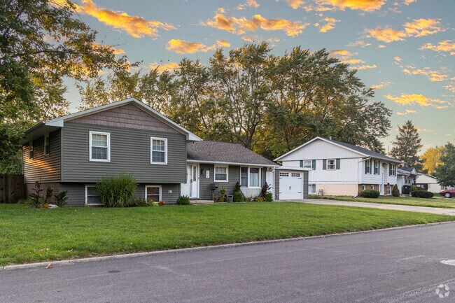 Bunker Hill features some wonderful split level homes that are well maintained.