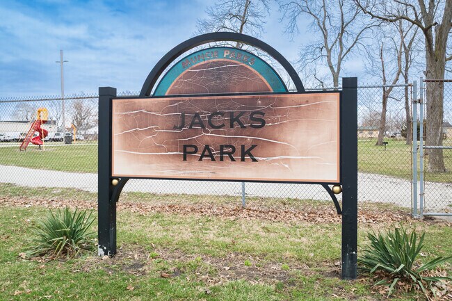 Come to Jack's Park for a walk or to let the kids play on the playground.
