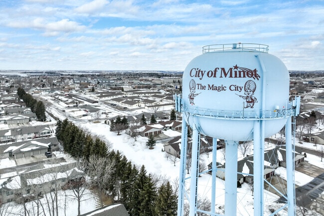 Minot offers beautiful landscapes and unique attractions.