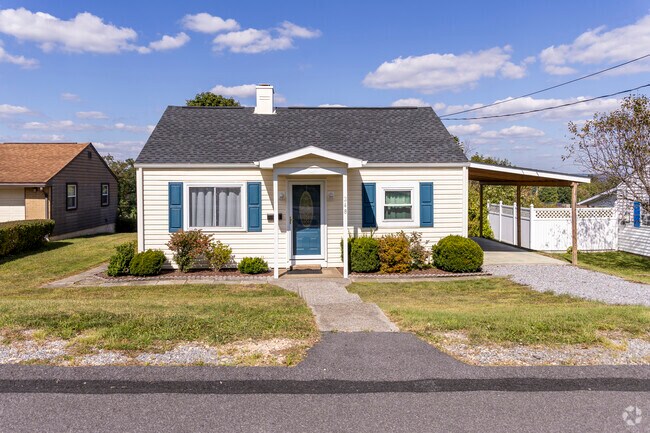 Smaller Gunnison homes can be found throughout the Westwood neighborhood.