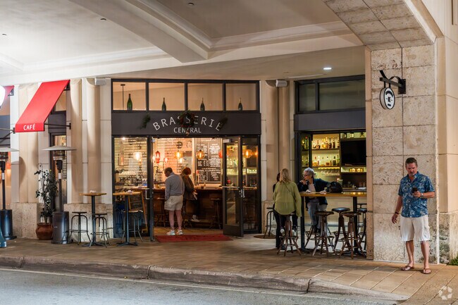 Brassiere Central is a popular dinning option for many Upper Riviera residents.