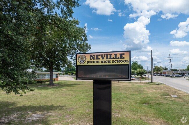 Neville Jr. High School is home to the tigers.