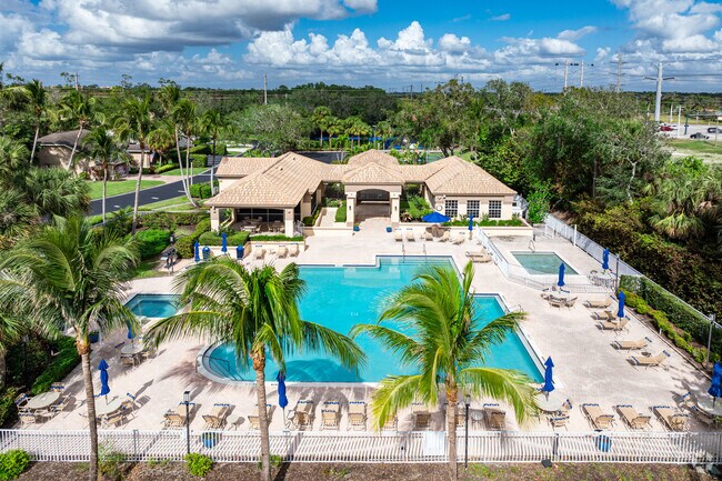 The Orchards features a large communal swimming pool at the Clubhouse.