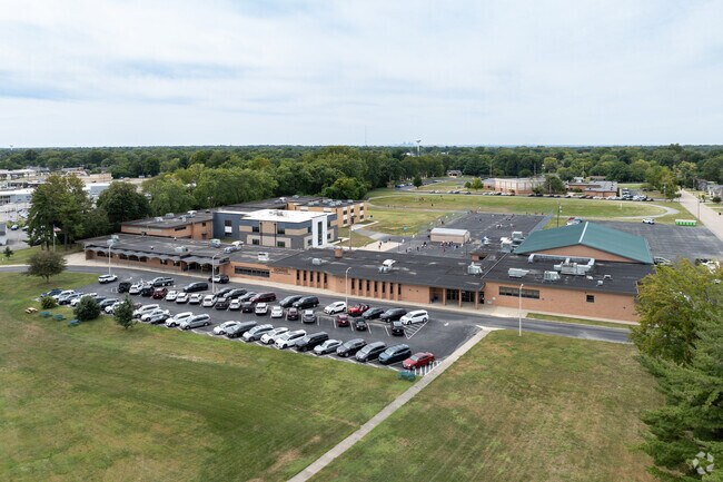 Dorris Intermediate School focuses on core subjects like English.