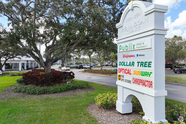 Residents can pick up their everyday amenities from the Shenandoah Square shopping center.