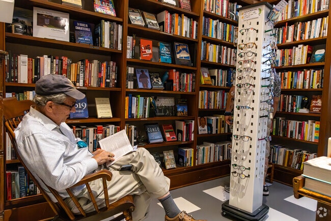 The Downtown Mall in North Downtown has five bookstores for book lovers.
