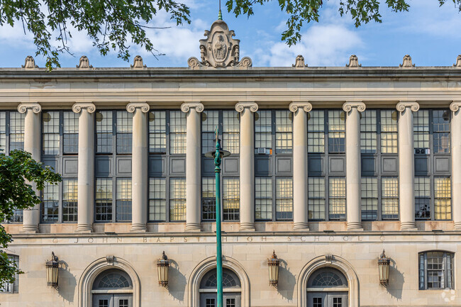 John Bapst Memorial High School serves students grades 9-12.