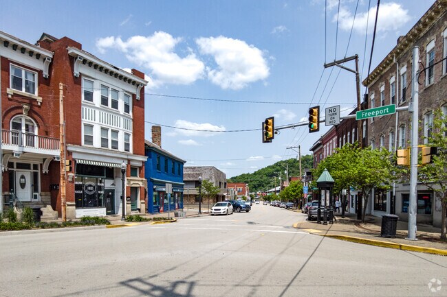 In Etna, Butler Street is their business district, often bustling with activity and customers.