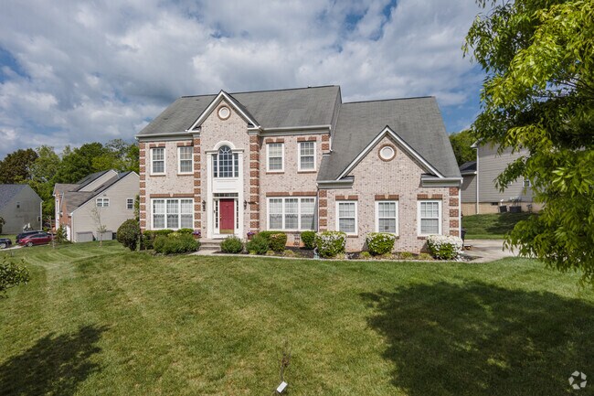 Traditional brick homes in Windbrook offer timeless architecture and spacious yards.