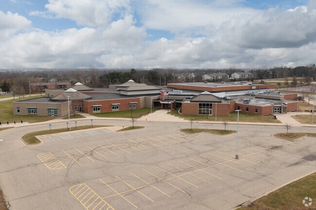 Crestwood Middle School, Aerial.