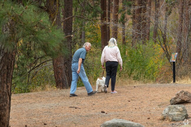 Corbin Park in Post Falls, Idaho is a multi-use park along the Spokane River.