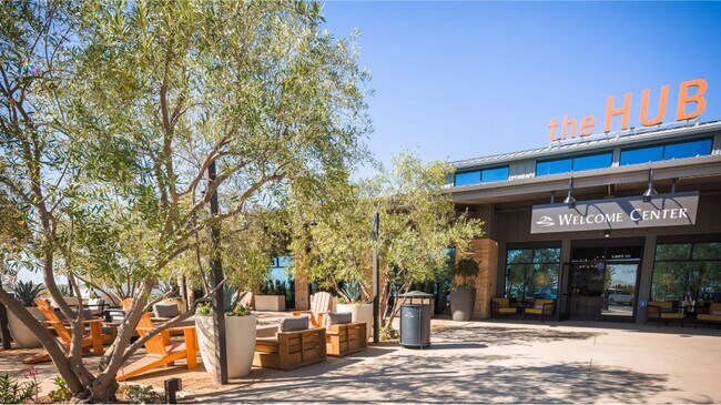 Community center amenity outdoor