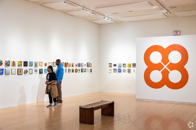 Locals enjoy experiencing, critiquing and leaning art at the Lawrence Art Center.