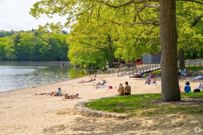 Bring your sunblock and go for a swim at Shannon Beach near Grove Street.