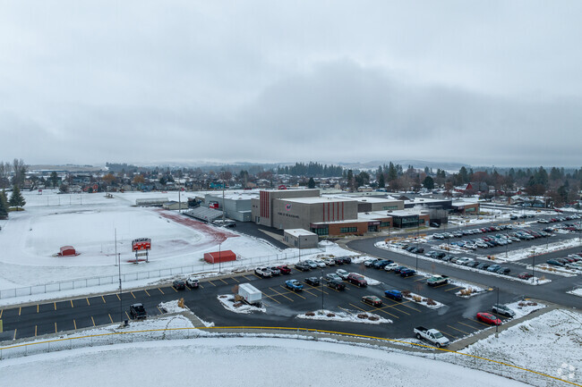 Cheney High School is located across from the local elementary school.