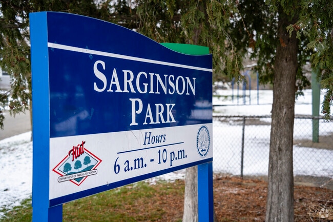 Enjoy a brisk morning walk at Sarginson Park.