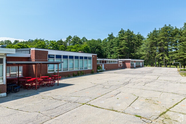 Backside view of the Williams-Cone School.