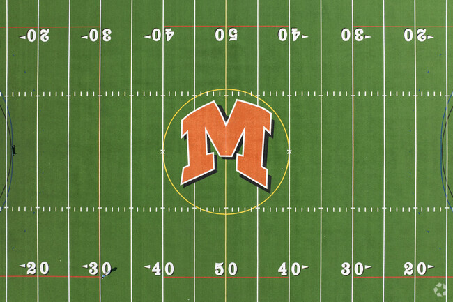 The beloved football field at Larchmont/Mamaroneck's Mamaroneck High School.