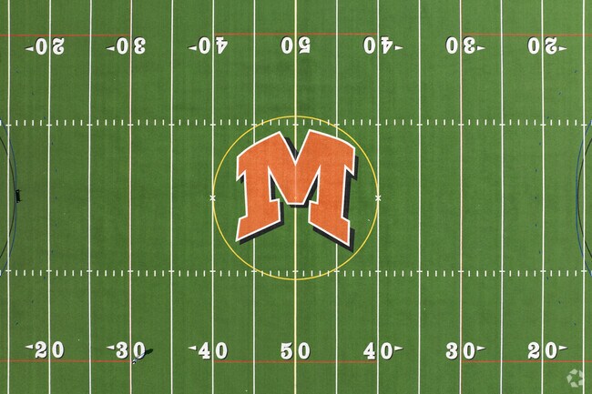 The beloved football field at Mamaroneck Town's Mamaroneck High School.