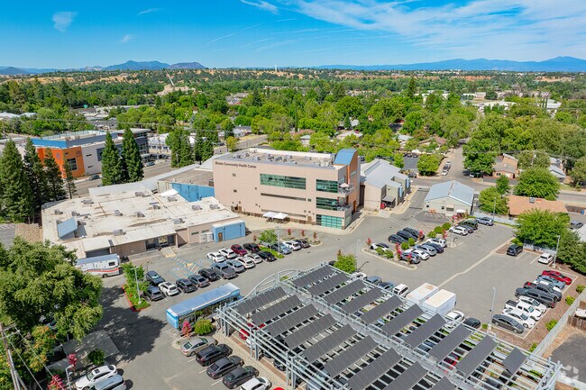 Downtown Redding is home to many shopping and eating options.