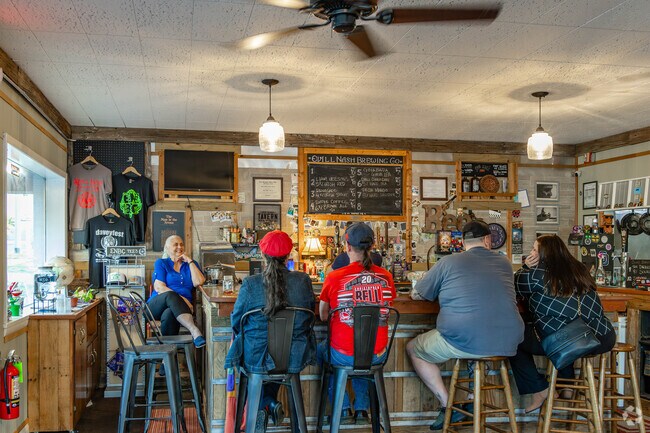 Evill Nash Brewing Co. is the friendly local brew hangout offering a variety of brews in Clarksville.