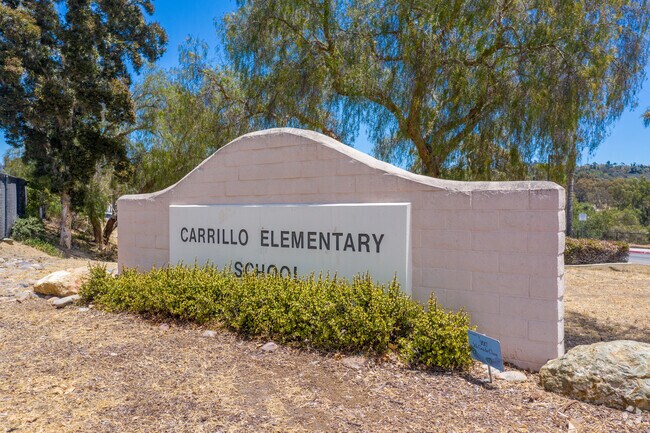Carrillo Elementary School welcomes you to its location in Carlsbad, CA.