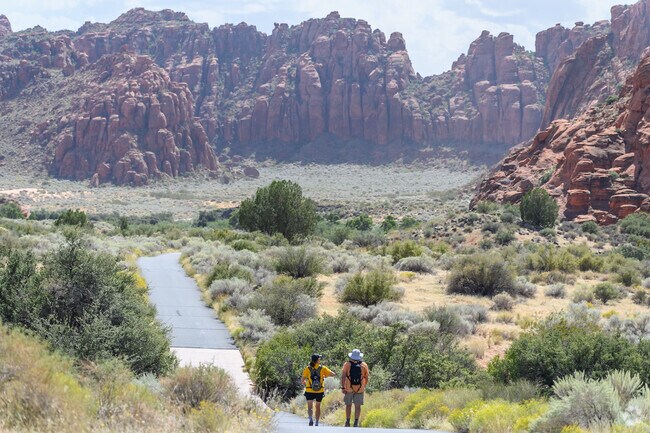Snow Canyon State Park offers sprawling desert views near Painted Desert.
