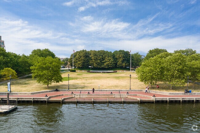 Visit the Korean War Memorial at Canton Waterfront Park located in Canton.