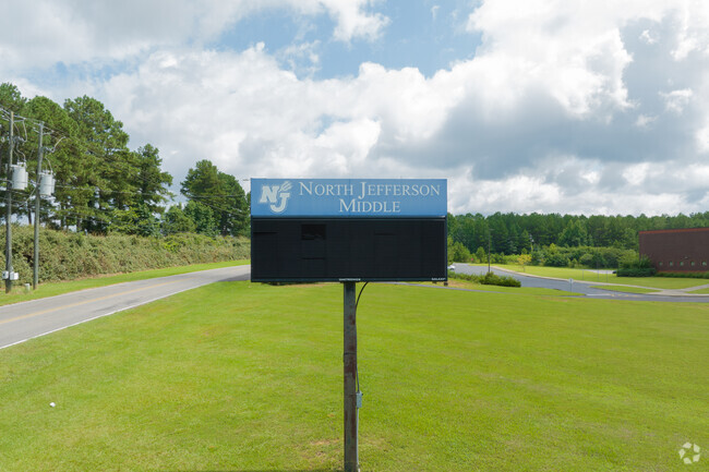 North Jefferson Middle School is part of the Jefferson County school system.