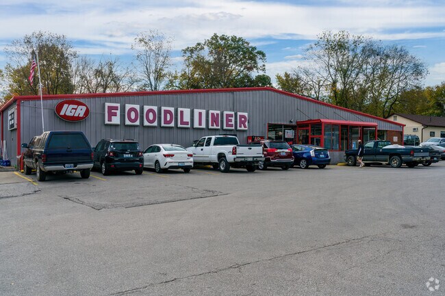 Wilmore residents purchase essentials at Foodliner in Finch's Square.