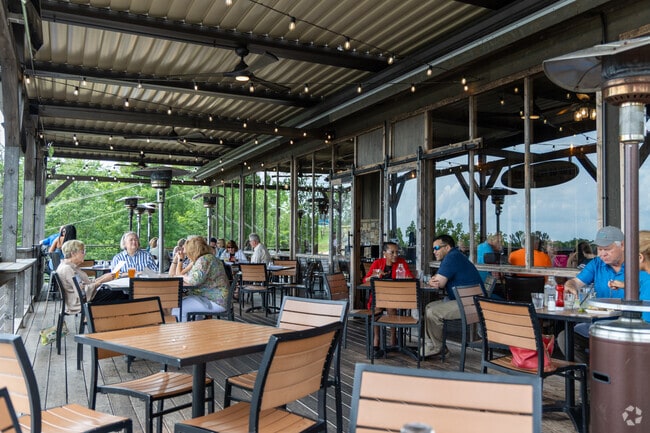 Top of the Rock Restaurant offers high-end dining and stunning views in Kimball, Tennessee.